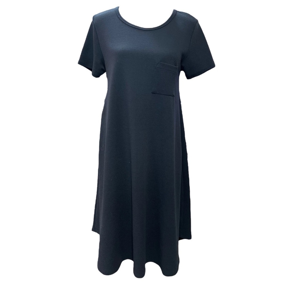XLarge  LULA ROE  Black asymmetrical dress